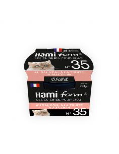 RECETTE 35 SAUMON TRUITE COLIN 80G LES CUISINES CHAT