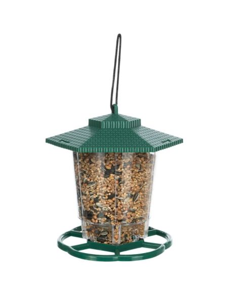 Mangeoire oiseaux de la nature - Forme lanterne 1400 ml