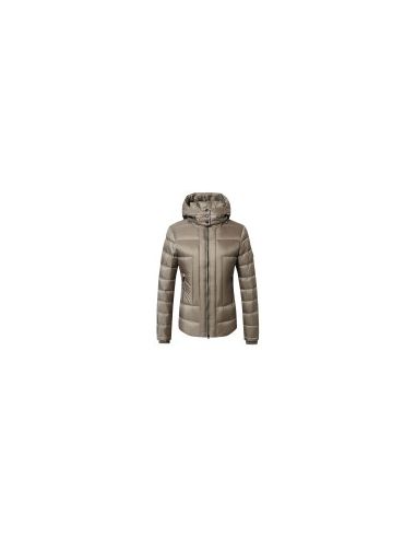 Veste surpiquée taupe  - Covalliero