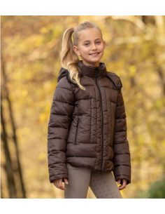 Veste matelassée Adolescent - Covalliero - Café