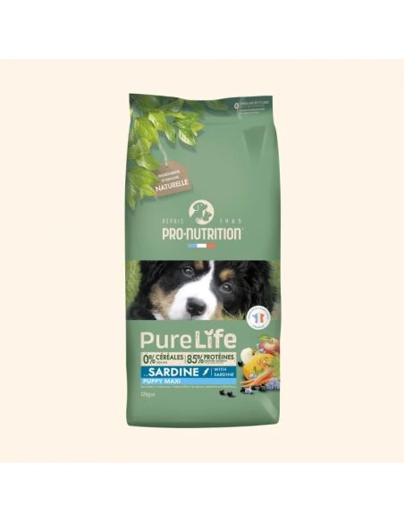 Croquette Chien PUPPY MAXI SARDINE SANS CEREALES