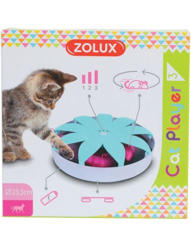 Zolux Jouet Lovely Poisson avec Herbe à Chat, Jouets Chats