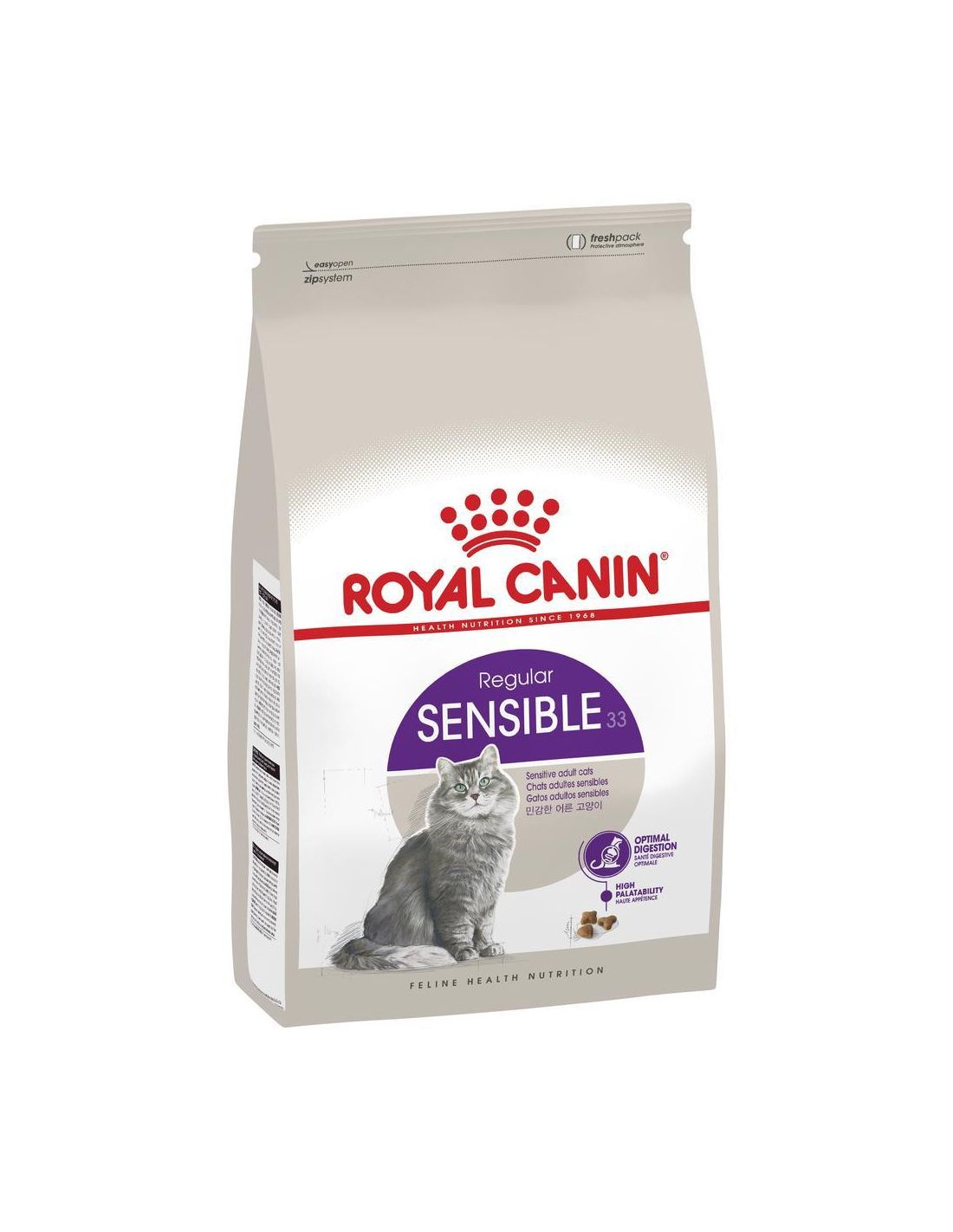 CROQUETTE CHAT SENSIBLE 33 ROYAL CANIN