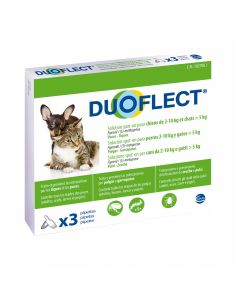 PIPETTE ANTI PUCE ET TIQUE DUOFLECT CHIEN