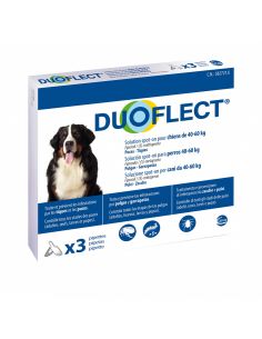 PIPETTE ANTI PUCE ET TIQUE DUOFLECT CHIEN 2
