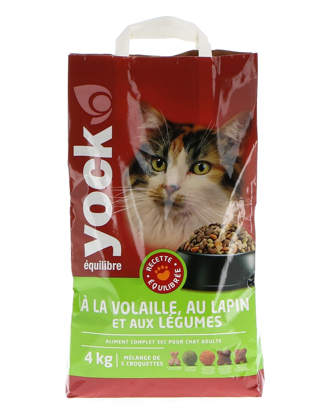YOCK EQUILIBRE CHAT VOLAILLE,LAPIN ET LEGUMES
