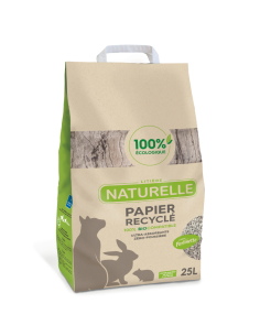 LITIERE PERLINETTE ECOLOGIQUE EN PAPIER RECYCLE