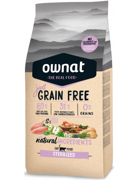 CROQUETTE STERILISED GRAIN FREE 3KG Chat