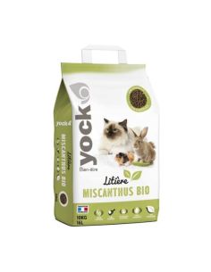 LITIERE YOCK MISCANTHUS BIO CHATS ET RONGEURS