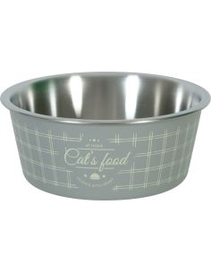GAMELLE CHAT INOX ANTIDÉRAPANTE - 3 COULEURS - 400 ml 2