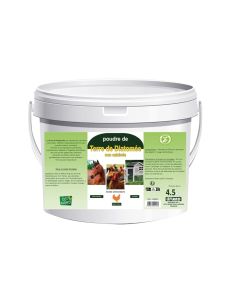 TERRE DE DIATOMEE non clacinée - En 1.25 kg et 4,5 kg 2