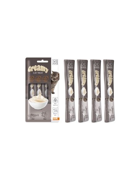 CREAMY CAT CREME POUR CHAT NATUREL 5 goûts